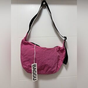 BAGGU Azalea Pink Medium Crescent